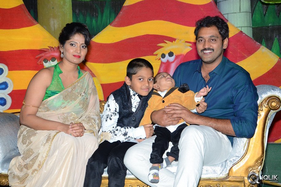Ajay-Son-Dheeran-1st-Birthday-Celebrations-2014